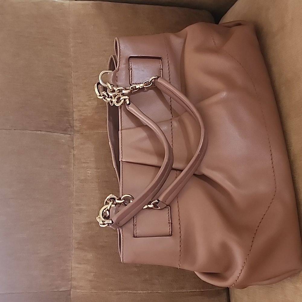 Salvatore Ferragamo  Brown Leather Handbag